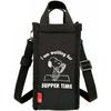 Snoopy Washable Easy Cooler Bottle Holder, Crossbody Thermo Keeper, Bottle, Peanuts (Black)