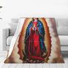 Гваделупская Дева Мария Virgen De Guadalupe креативный дизайн удобное теплое фланелевое одеяло католическая мать Дева Мария религия