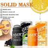 Green Tea Solid Mask Activated Carbon Cleansing Purifying Clay Mud Mask Moisturizing Face Mask Oil Control Remove Blackhead