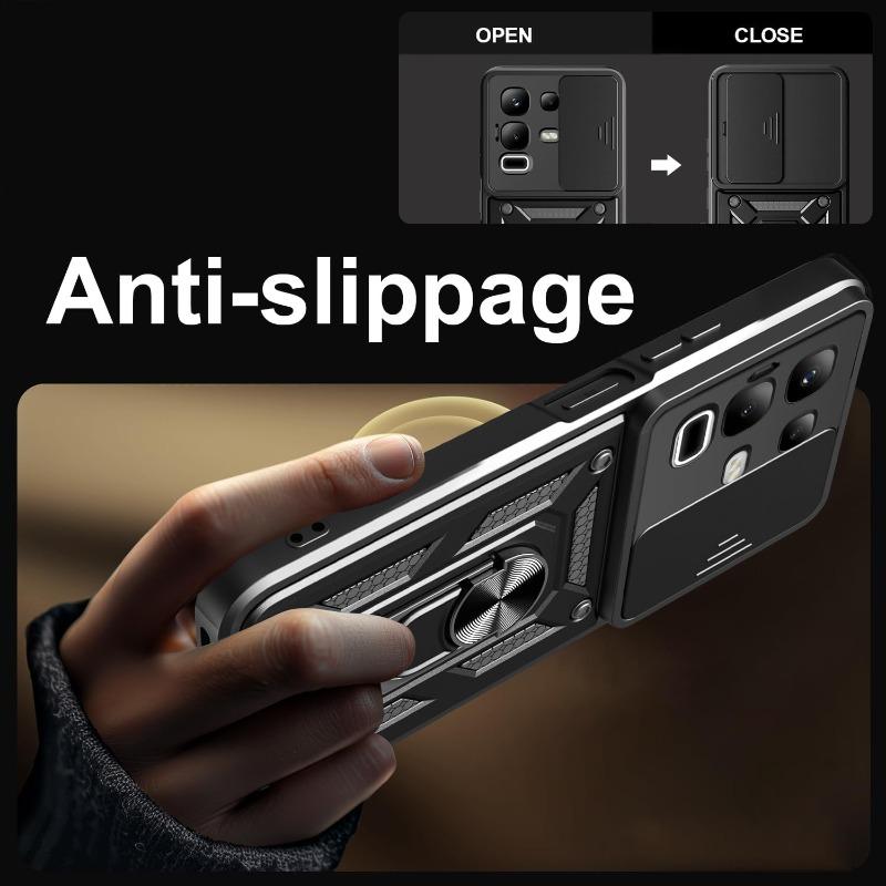 Case For Infinix Note 0 Pro Plus Military Grade Protection Phone Slide Camera Cover For Infinix Hot 0 Pro Fundas