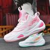 Men's Trend Air Cushion Basketball Shoes with Shock Absorption and High-quality Sports Shoes for Running