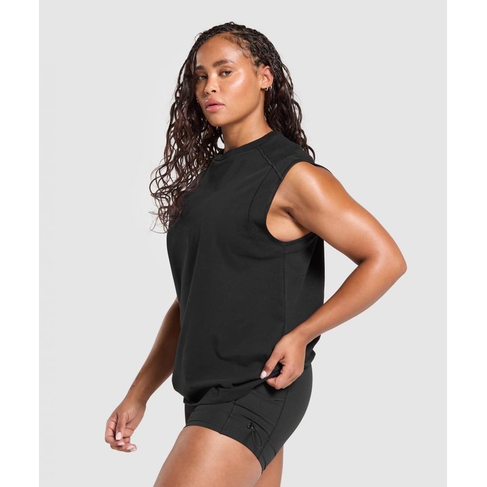 Gymshark Майка Legacy Logo Black B3b9d Bb2j