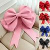 Christmas Big Bow Decoration Wedding Large Bow Ornament for Holiday Tree Wreath Porch Window Door Decor