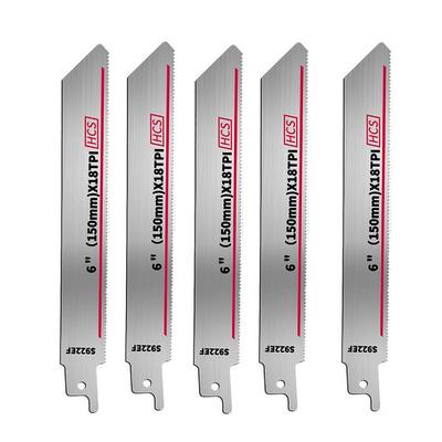 5шт 150 мм S922EF сабельная пила многофункциональный инструмент для резки металлических труб