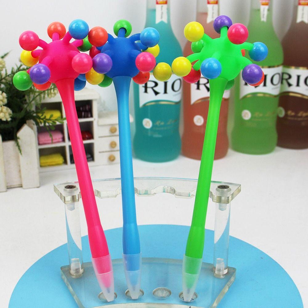 Fun To Your Writing Small Ball Ballpoint Pen Decompression Ballpoint Pen Toy Pen Office Supplies