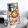 Мультяшная тематика милых кошек Покрытие Чехол для телефона Для Samsung Galaxy S24 S25 FE S26 Edge S23 Ultra S22 S21 Plus S20 Противоударный Подушка безопасности C