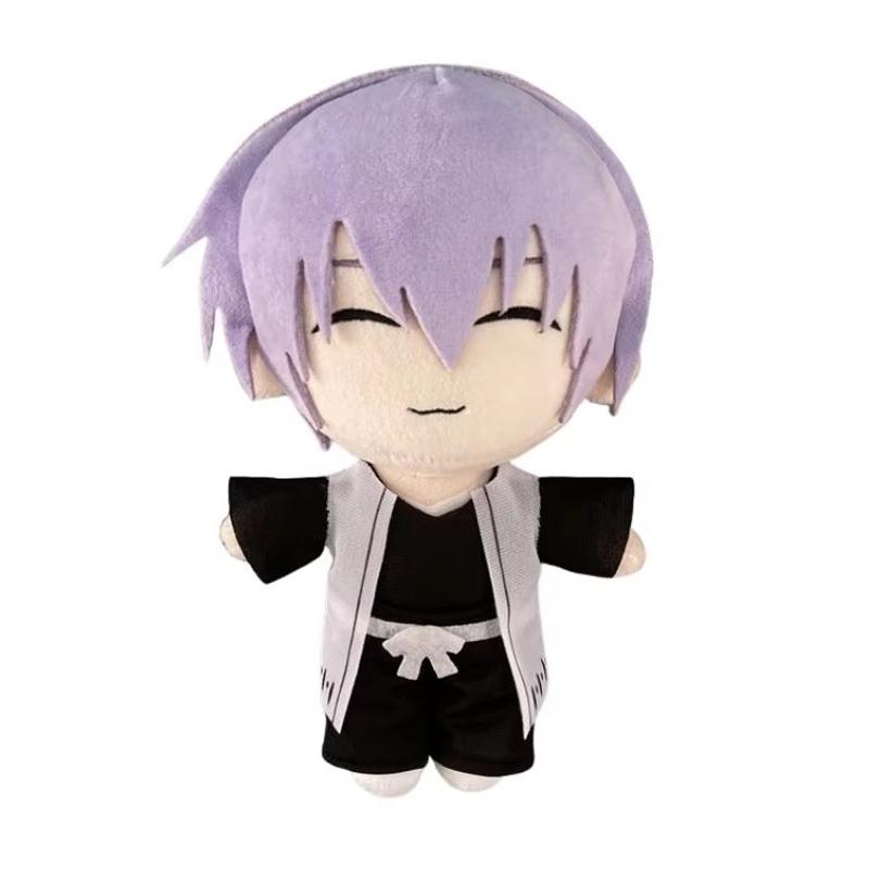 20CM BLEACH Plush Doll Toy Aizen Sousuke Zaraki Kenpachi Ichimaru Gin Kurosaki ichigo Kuchiki Rukia Plushie Figure Stuffed Gift
