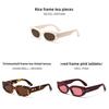 Fashion Square Sunglasses With Protection For Casual Outdoor Wear