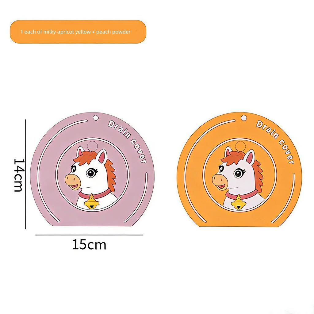 Japanese-Style Anti-Odor Drain Cover, Anti-Clogging Silicone Pad, Anti-Odor Drain, Sewer Anti-Odor Device