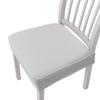 Stretchable Jacquard Chair Cover Pure Color Elastic Seat Covers for Hotel Home Dining Chairs