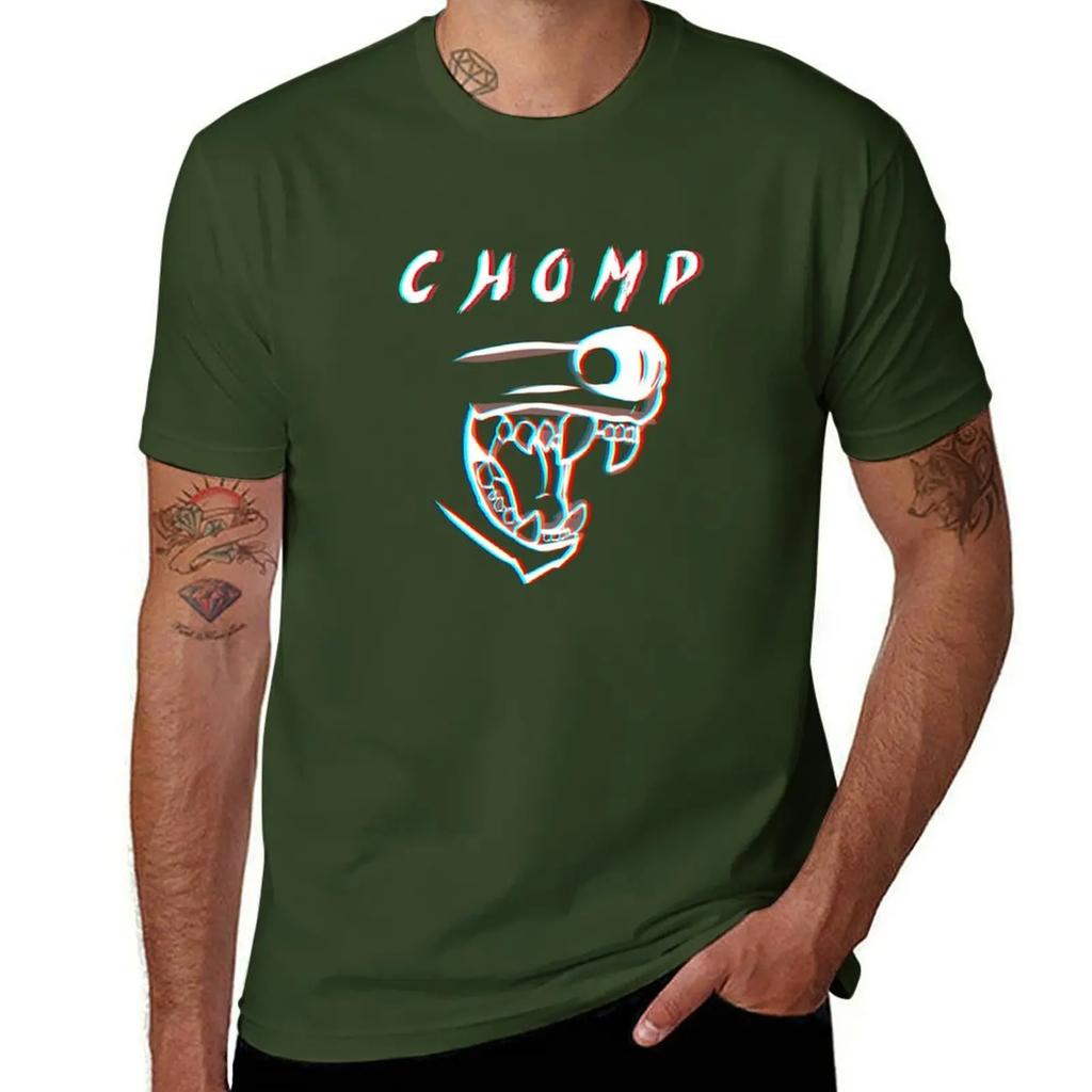 CHOMP Футболка аниме футболка винтажная футболка с аниме мужские рубашки футболка с принтом
