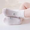 4Pairs/Set Newborn Girls Socks Cotton Soft Princess Ruffle Sock for Baby Girl Spring Summer Mesh Thin Children's Lace Socks 0-5Y