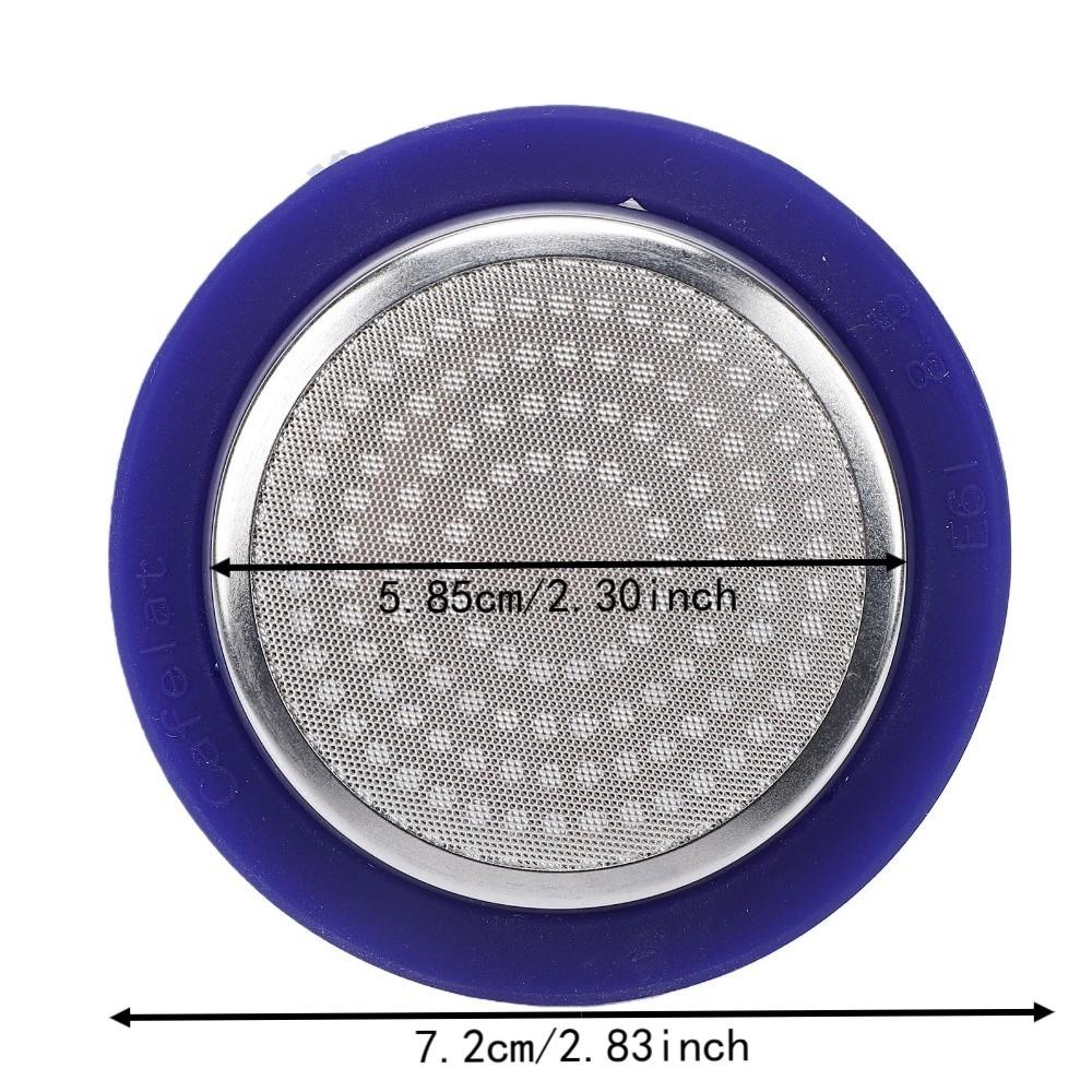 2PCS Blue Shower Screen Durable Steam Ring for E61/Faema/Rocket For E61 Coffee Machines