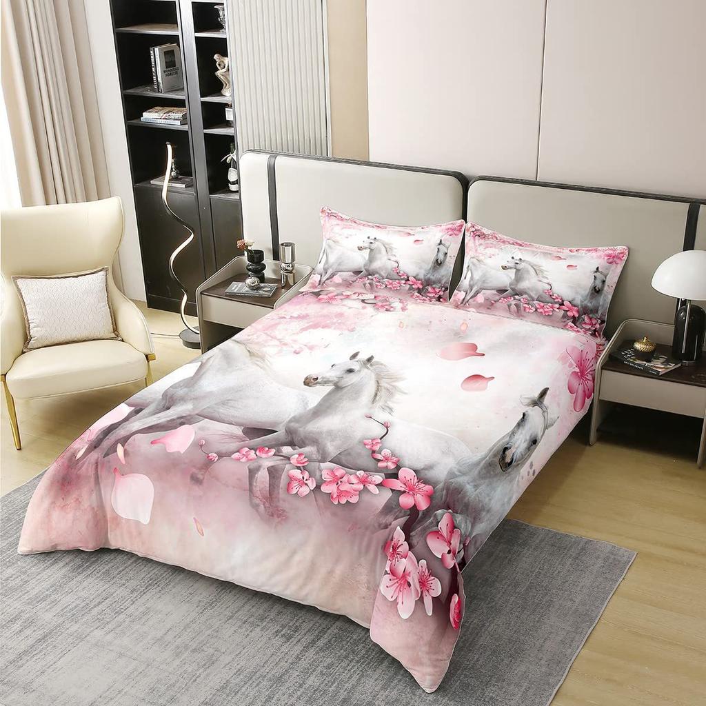 Cartoon Car Three-piece Quilt Cover 3D Digital Printing Bedding Set Children's Bed Cover