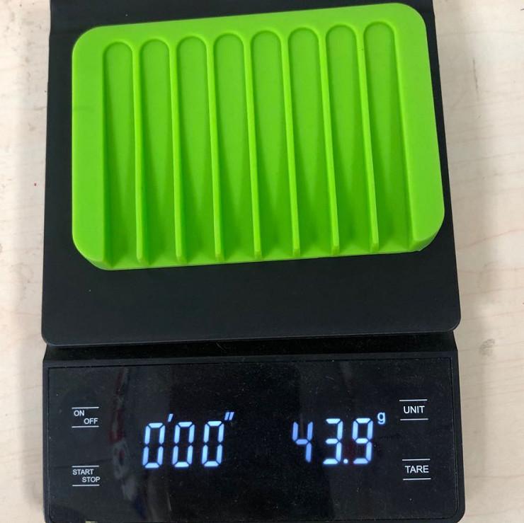 New Silicon Kitchen Bathroom Flexible Soap Dish Plate Holder Tray Soapbox