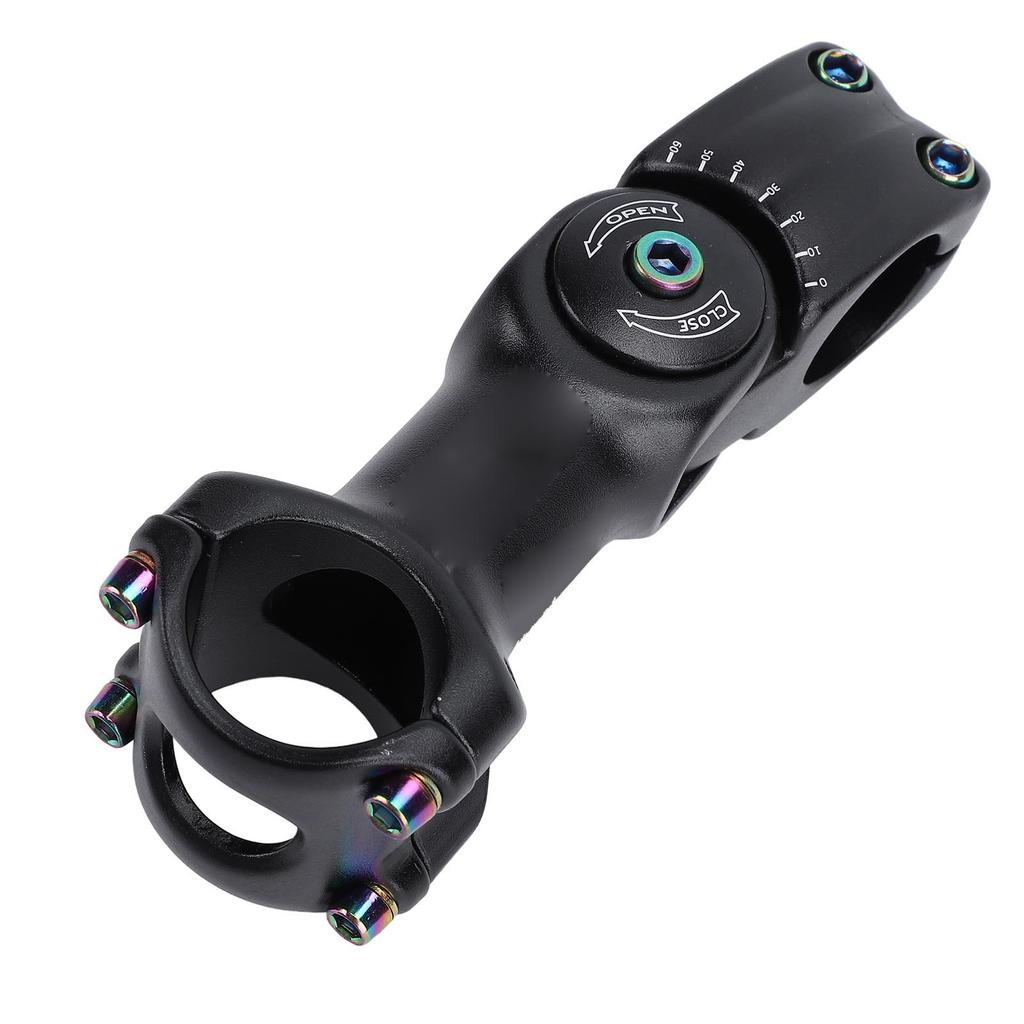 Adjustable Handlebar Stem 110mm Lightweight CNC Aluminum Alloy Mountain Cycle Stem for 28.6mm 31.8mm