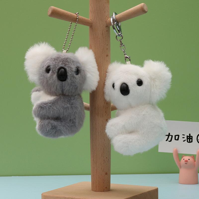 Милый Брелок-Подвеска Коала Плюшевая Игрушка Медведь Коала Женские Аксессуары для DIY Украшений Подвеска на Сумку Новинка Подарки Шармы