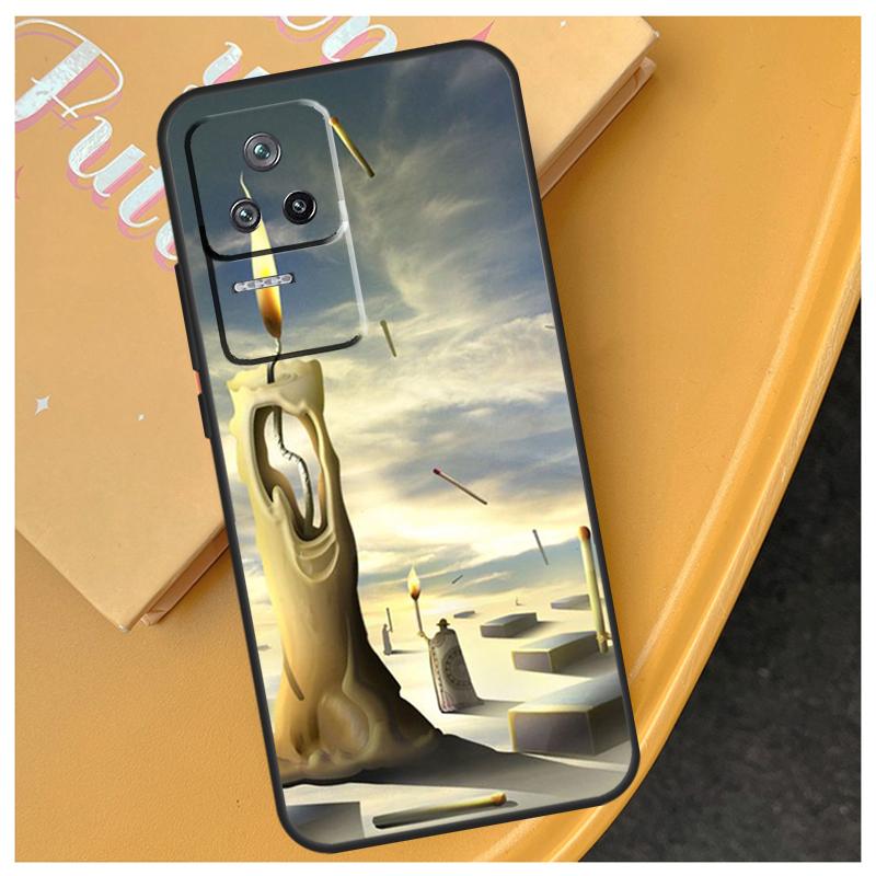 Чехол Salvador Dali Painting для Xiaomi 17 Pro Max 13T 14T 15T 14 15 Ultra POCO X7 X5 X6 F5 F6 F7 Pro F8 Ultra