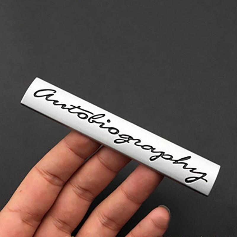 3D Metal Car Logo Stickers Car Body Trunk Badge Emblem For Lan-d Ro-ver Ran-ge Ro-ver Defender Discovery Evoque Freelander 1 2 3 4 Accessories