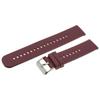Pasek Gumowy Do Zegarka U27 - Fioletowy/Srebrny - 22Mm