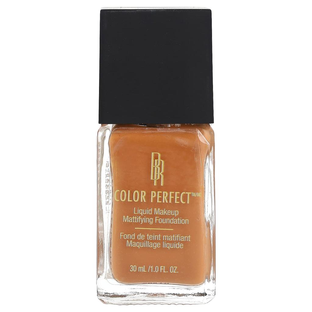 Black Radiance, Color Perfect, жидкая матирующая основа под макияж, 8413 Rum Spice, 1 жидкая унция (30 мл)