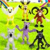 Новый набор из 6 фигурок персонажей «99 Ночной Лес», Совы, Козы, Волки, Олени, Игрушки-подарки «99 Ночной Лес»
