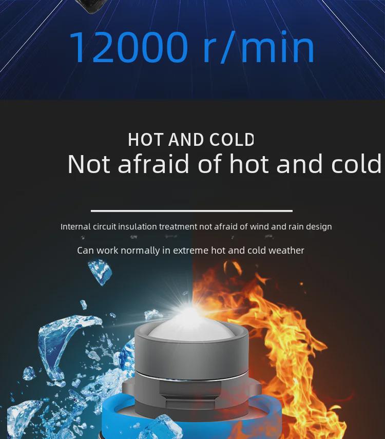 Двухцветные автомобильные светодиодные противотуманные фары с линзой, H7/9005/9006/H11, простая установка