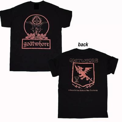 Футболка GOATWHORE Тур 2004 Группа Металл Подарок для Всех Фанатов EN181 Унисекс Футболка