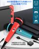 ENKE Karaoke Microphone for Switch Upgrade Version Wired Microphone for High Sound Allows Two People to Sing 3m Durable Easy Compatible with All