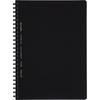 KOKUYO Note Soft Ring Notebook Business 70 Sheets A5 Graph Ruled Black Purchase Set of 5 Su-SV437S5-D [Bulk Books]
