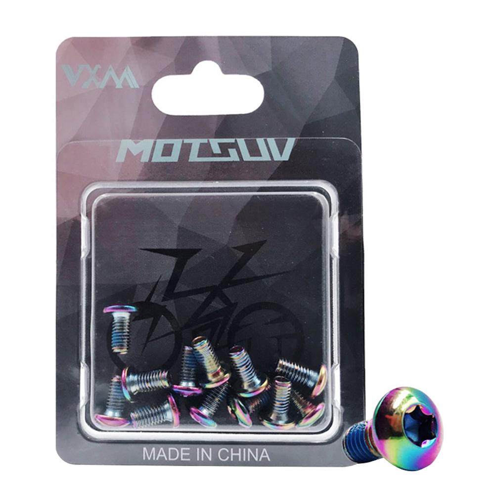 OZ 12 шт. M5x10 мм ротор дискового тормоза горного велосипеда болты Torx T25 крепежный стальной сплав