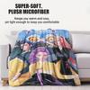 Bestseller Compact KPop Devil Hunter Blanket With Small Cover Multi Scene For Bedrooms Sofas Cars Offices Napping All Seasons