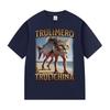 Trulimero Trulichina Funny Cat Fish Meme T Shirts Unisex Unisex Summer High Quality Cotton Tshirt Retro Oversized Short Sleeve Tees