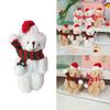 Joint Bear Cute Plush Bear Keychain Bag Ornament Women Handbag Decorations School Student Backpack Christmas Pendant