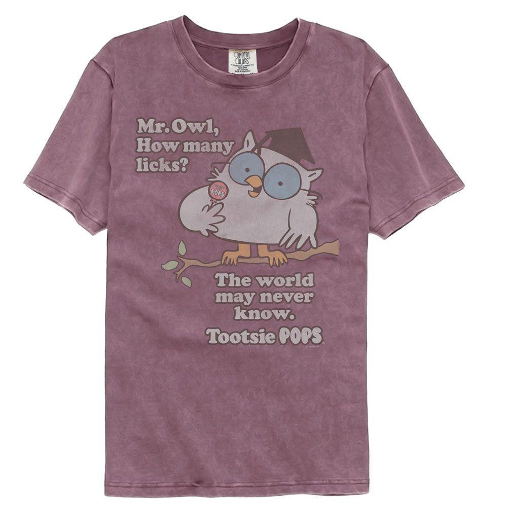 Tootsie Pops How Many Licks Berry Comfort Colors Brands Shirt
