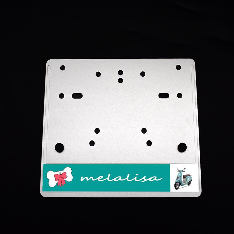 Southern Mona Lisa License Plate Holder - Melalisa150 Aluminum Alloy Frame