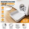 Washer Drain Water Collector Front-Load Washing Machine Pan, Universal Drainage Tray, Durable Tray for Basements, Apartments, Rentals Front Loading