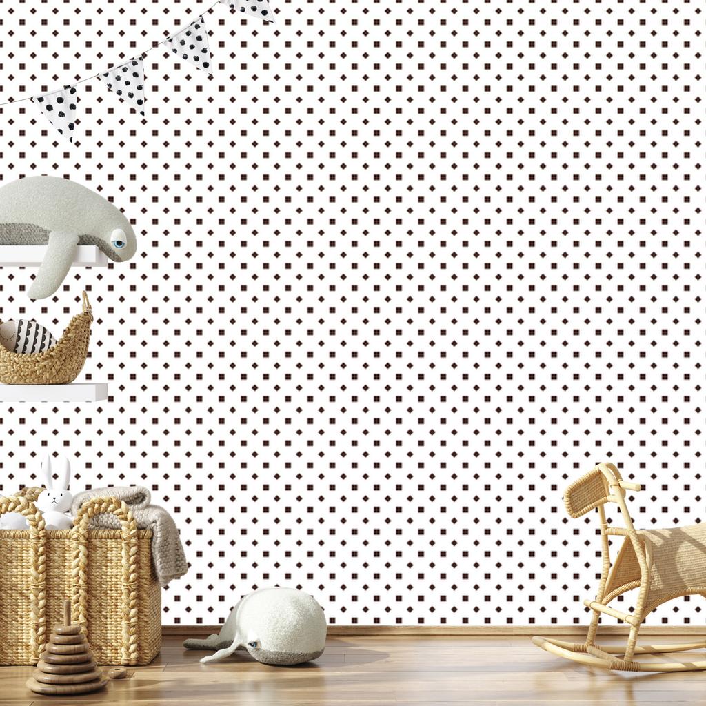 Dots wallpaper light gray and white, fine detail 50x1000