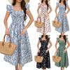 Женский повседневный сарафан, летнее пляжное платье в стиле бохо, праздничные платья для женщин, свободные платья-майки
