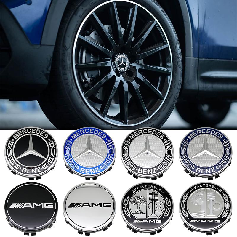 ILY2 Wheel Center Hub Caps 75mm Floating Magnetic Levitation For Mercedes Benz AMG C E S Class GLE GLC GLS W204 W205 W212 Accessories