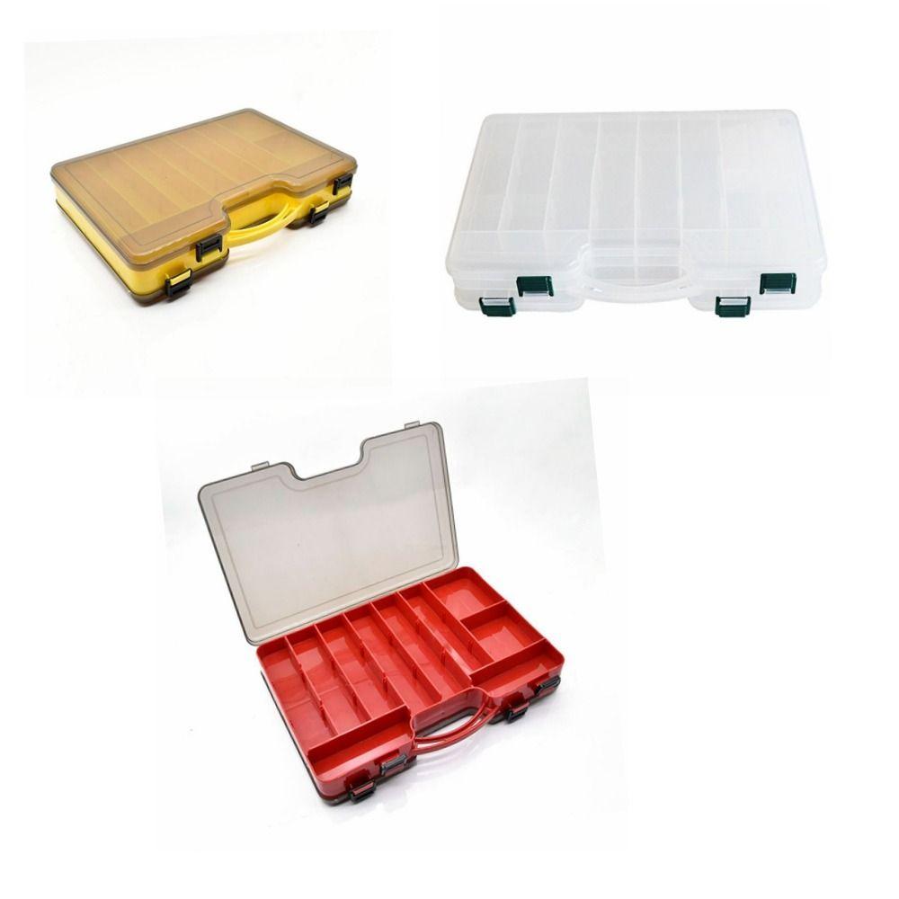 Двусторонняя двухсторонняя коробка для рыболовных снастей, быстрая идентификация, приманка, чехол для поддельной приманки, чехол для хранения приманок