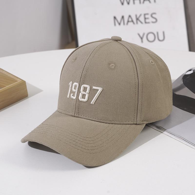 Fashion Hat Women's Summer Deep Top Hardtop Baseball Cap Korean Edition Tide Letter Embroidery Shade Cap