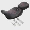 Подходит для моделей Harley CVO Street/Road Glide, Road King 2009-2021 гг.; Модифицированные двухслойные подушки передних/задних сидений.