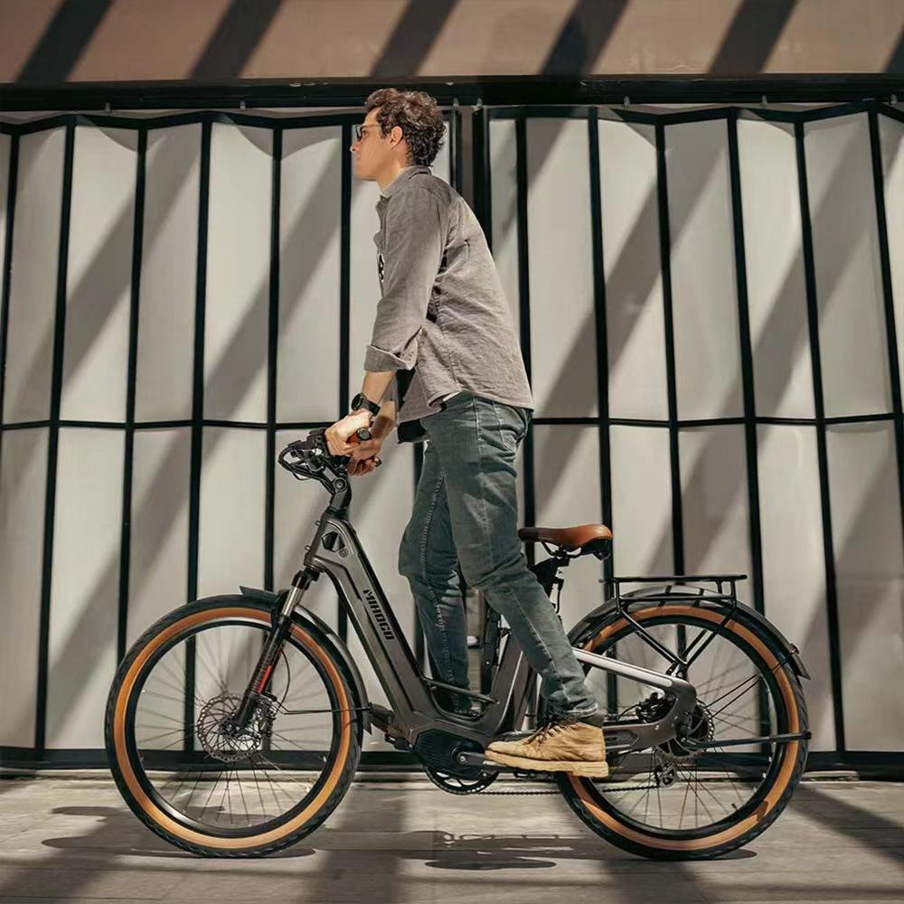 MIHOGO AIR Online electric bicycles T800 carbon fiber frame 750W rear brushless permanent magnet motor