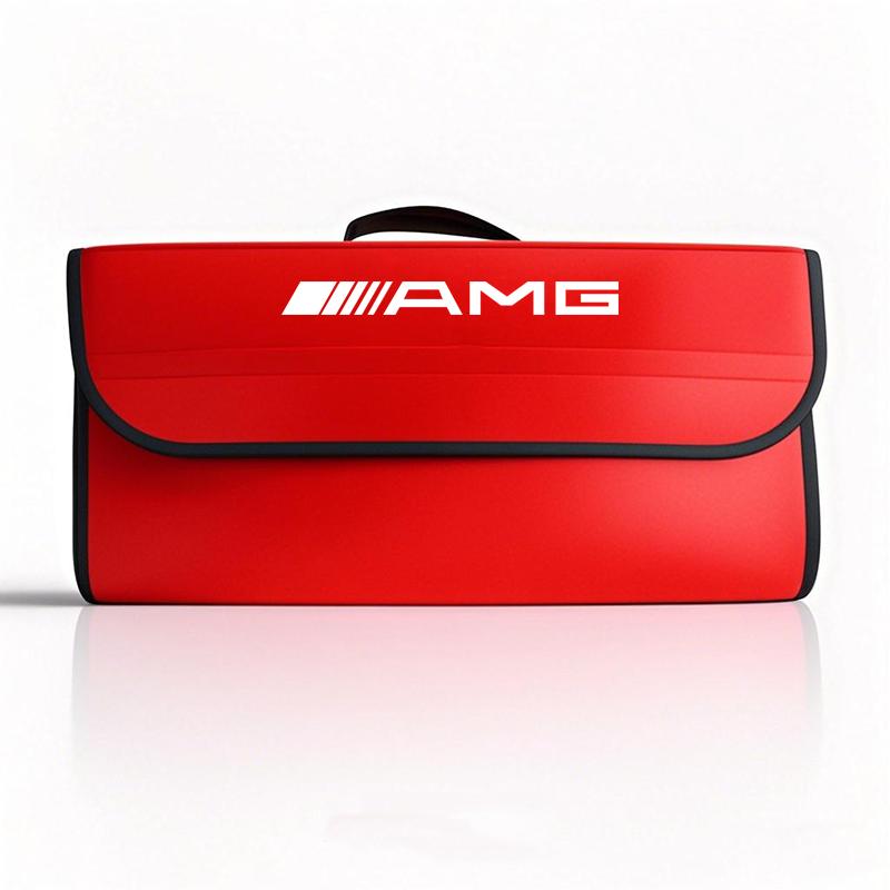 High-capacity Felt Cloth Car Trunk Storage Box Accessories For Mercedes Benz AMG W203 W206 W220 W205 W211 W212 W201 W168 GLA GLC IL1