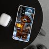 Животное Коричневый Милый Медведь Чехол для Телефона для Samsung Galaxy A12 A22 A32 A52 A72 A02S A51 A50S A31 A20S A10S Note 20 Ultra 10 Plus