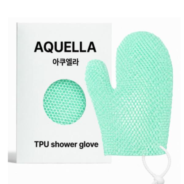 AQUELLA TPU Honeycomb Premium Shower Glove One piece