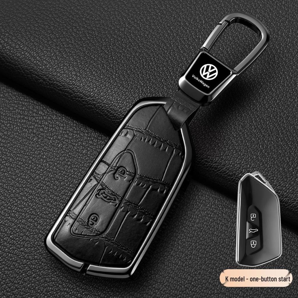 Чехол для ключа и защитный чехол с крючком для Volkswagen Passat 2017-2018.