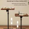 Foldable Mobile Desk: Bedside, Sofa, or Study Table for Living Room or Bedroom.