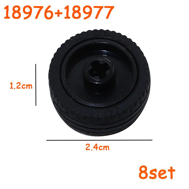 30285 18976 55982 55981 89201 92402 58090 35578 56891 Колеса Шины Автомобиль Грузовик Ступица Технические Блоки MOC Мотоцикл Строительные Кирпичики
